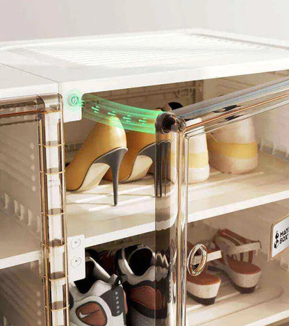 6 Tier Foldable Shoe Rack - 12 Pairs Capacity