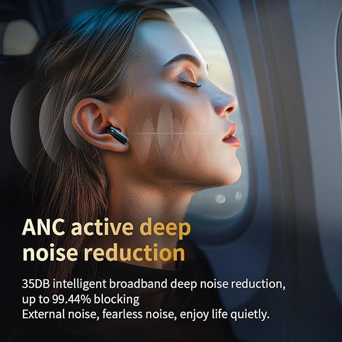 2024 Launched Next-Gen ANC Full Touch Display Earbuds