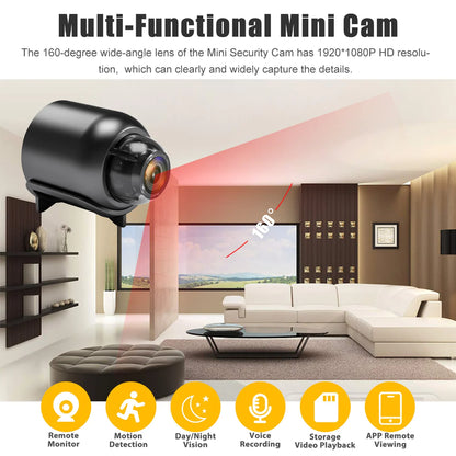 X5 Mini Night Vision Camera