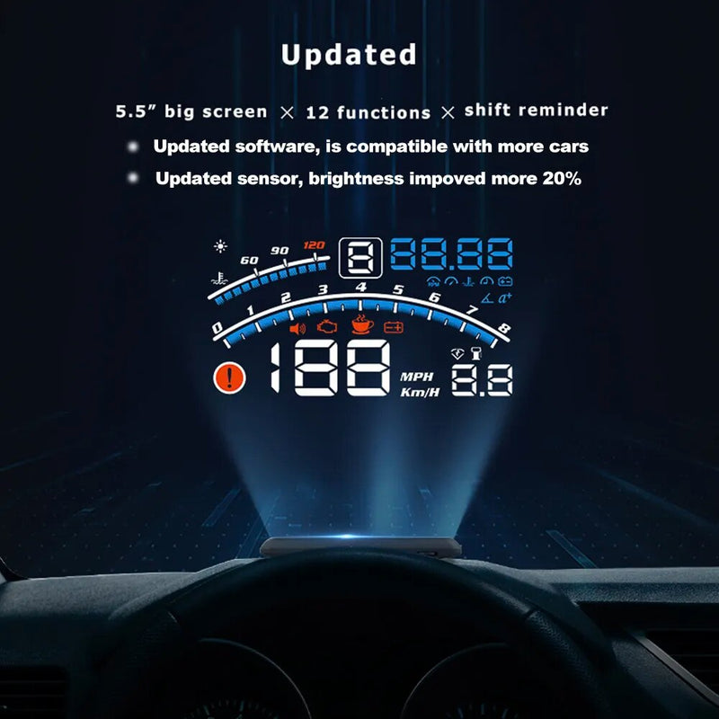 Speed Vision Car Head-Up Display