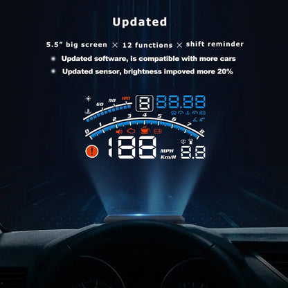 Speed Vision Car Head-Up Display