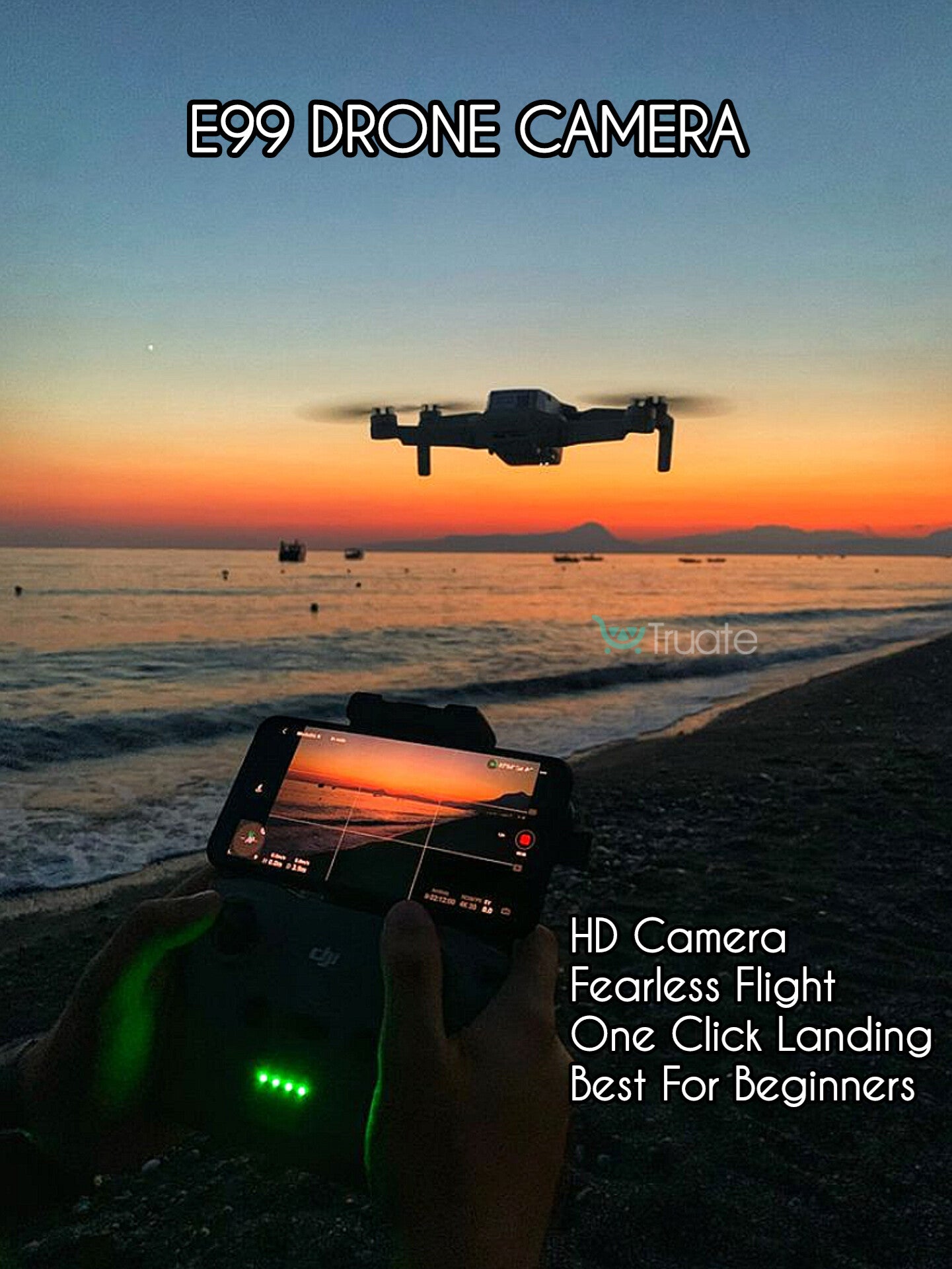 E99 Smart Camera Drone HD Dual Camera