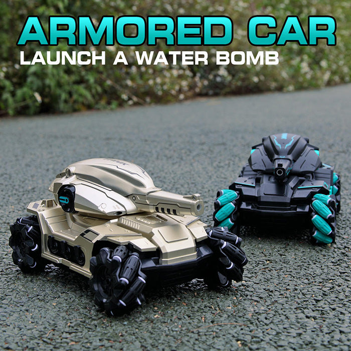 Gesture + Remote Controlled Water Bullet Tank