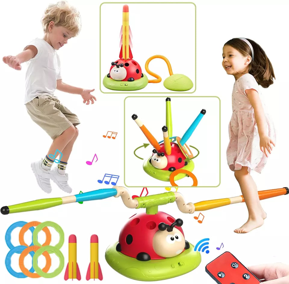 Jump & Toss 3 in 1 Ladybug Playset