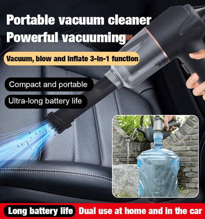 3 in 1 Cordless Vacuum Cleaner for Home and Car